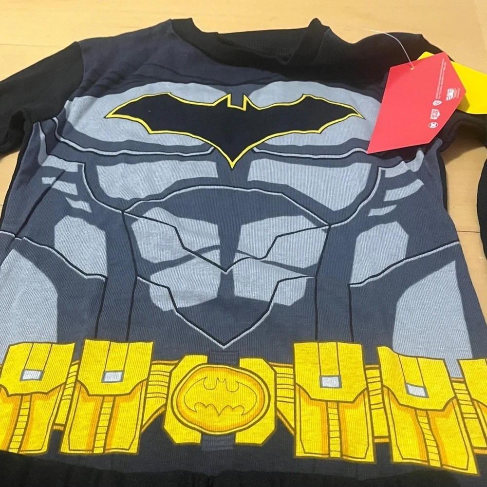Heroic Black and Yellow Kids Costume